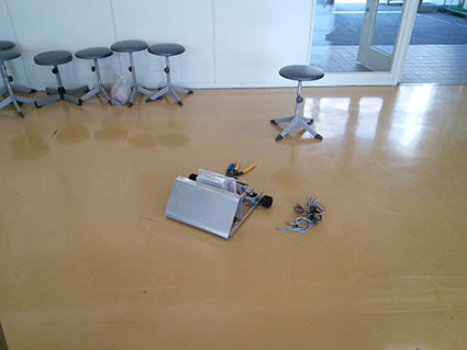 学生用に準備している学習用ロボット 学生用に準備している学習用ロボット
