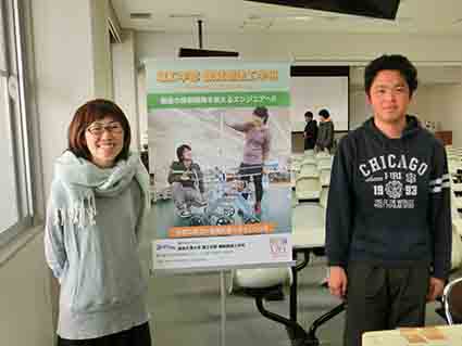 三好先生と木内君です 三好先生と木内君です
