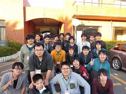 機械創造工学科の参加者 機械創造工学科の参加者